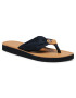 Tommy Hilfiger Flip-flops Leather Footbed Beach Sandal FW0FW05677 Sötétkék - Pepit.hu