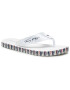 Tommy Hilfiger Flip-flops Monogram Th Beach Sandal FW0FW05660 Fehér - Pepit.hu