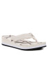 Tommy Hilfiger Flip-flops Rope M Wedge Sandal FW0FW07148 Ekru - Pepit.hu