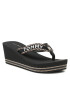 Tommy Hilfiger Flip-flops Webbing H Wedge Sandal FW0FW07149 Fekete - Pepit.hu