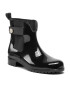 Tommy Hilfiger Gumicsizma Ankle Rainboot With Metal Detail FW0FW06777 Fekete - Pepit.hu