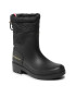 Tommy Hilfiger Gumicsizma Ankle Rainboot With Monogram FW0FW06848 Fekete - Pepit.hu