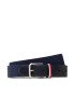 Tommy Hilfiger Gyerek öv Elasticated Leather Belt AM0AM09610 Sötétkék - Pepit.hu