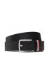 Tommy Hilfiger Gyerek öv Leather Belt AU0AU01677 Sötétkék - Pepit.hu