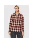 Tommy Hilfiger Ing Check Flannel WW0WW31395 Bordó Relaxed Fit - Pepit.hu