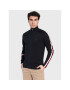 Tommy Hilfiger Kardigán Global Stripe MW0MW29036 Sötétkék Regular Fit - Pepit.hu