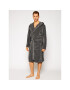 Tommy Hilfiger Köntös Icon Hooded Bathrobe 2S87905573 Szürke - Pepit.hu