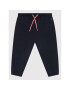 Tommy Hilfiger Melegítő alsó Baby Solid KN0KN01497 Fekete Regular Fit - Pepit.hu