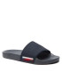 Tommy Hilfiger Papucs Corporate Knitted Beach Sandal FM0FM04062 Sötétkék - Pepit.hu