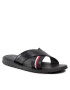 Tommy Hilfiger Papucs Criss Cross Mix Sandal FM0FM03972 Fekete - Pepit.hu