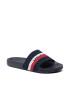 Tommy Hilfiger Papucs Knited Pool Slide FM0FM03642 Sötétkék - Pepit.hu