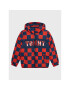 Tommy Hilfiger Pehelykabát Checker Board KB0KB07814 D Sötétkék Regular Fit - Pepit.hu