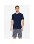 Tommy Hilfiger Pizsama Print UM0UM02810 Sötétkék Regular Fit - Pepit.hu