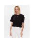 Tommy Hilfiger Póló Essentials S10S101670 Fekete Cropped Fit - Pepit.hu