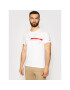 Tommy Hilfiger Póló Global Stripe Chest Tee MW0MW16572 Fehér Regular Fit - Pepit.hu