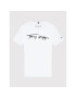 Tommy Hilfiger Póló Unisex Script KS0KS00174 D Fehér Regular Fit - Pepit.hu