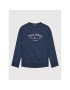 Tommy Hilfiger Pulóver Artwork KB0KB06347 M Sötétkék Regular Fit - Pepit.hu