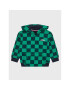 Tommy Hilfiger Pulóver Checker Board KB0KB07777 D Zöld Regular Fit - Pepit.hu