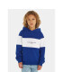 Tommy Hilfiger Pulóver Essential Colorblock KB0KB08385 Kék Regular Fit - Pepit.hu