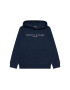 Tommy Hilfiger Pulóver Essential Hoodie KS0KS00213 Sötétkék Regular Fit - Pepit.hu