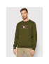 Tommy Hilfiger Pulóver Four Flags MW0MW20133 Zöld Regular Fit - Pepit.hu