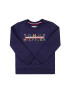 Tommy Hilfiger Pulóver Iconic Logo KG0KG04834 Sötétkék Regular Fit - Pepit.hu