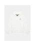 Tommy Hilfiger Pulóver Logo KB0KB08233 Fehér Regular Fit - Pepit.hu