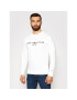 Tommy Hilfiger Pulóver Logo MW0MW11596 Fehér Regular Fit - Pepit.hu