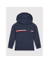 Tommy Hilfiger Pulóver Mini Waffle KB0KB06884 D Sötétkék Regular Fit - Pepit.hu