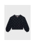 Tommy Hilfiger Pulóver Monogram Allover KG0KG07040 D Sötétkék Regular Fit - Pepit.hu