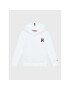 Tommy Hilfiger Pulóver Monogram KS0KS00294 Fehér Regular Fit - Pepit.hu