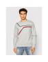 Tommy Hilfiger Pulóver Split Corp Stripe Crewneck MW0MW21116 Szürke Regular Fit - Pepit.hu