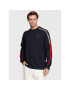 Tommy Hilfiger Pulóver Trim MW0MW27552 Sötétkék Relaxed Fit - Pepit.hu