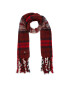 Tommy Hilfiger Sál Tommy Check Scarf AW0AW15337 Sötétkék - Pepit.hu