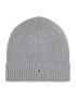 Tommy Hilfiger Sapka Essential Flag Beanie AM0AM10337 Szürke - Pepit.hu