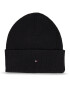 Tommy Hilfiger Sapka Essential Flag Beanie AW0AW15309 Fekete - Pepit.hu