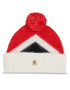 Tommy Hilfiger Sapka Th Evening Pompom Beanie Argyle AW0AW15305 Piros - Pepit.hu