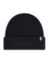 Tommy Hilfiger Sapka Th Signature Beanie AM0AM07869 Sötétkék - Pepit.hu