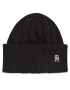 Tommy Hilfiger Sapka Th Timeless Beanie AW0AW15307 Fekete - Pepit.hu