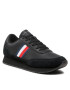 Tommy Hilfiger Sportcipő Core Eva Runner Corporate Lea FM0FM04397 Fekete - Pepit.hu