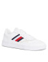 Tommy Hilfiger Sportcipő Court Cupsole Retro Lth Stripes FM0FM04828 Fehér - Pepit.hu