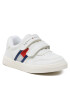 Tommy Hilfiger Sportcipő Flag Low Cut Velcro Sneaker T1B9-32841-135 S Fehér - Pepit.hu