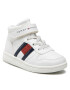 Tommy Hilfiger Sportcipő High Top Lace-Up/Velcro Sneaker T3A9-32330-1438 M Fehér - Pepit.hu