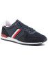 Tommy Hilfiger Sportcipő Iconic Material Mix Runner FM0FM02667 Sötétkék - Pepit.hu