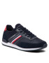 Tommy Hilfiger Sportcipő Iconic Sock Runner Mix FM0FM04137 Sötétkék - Pepit.hu