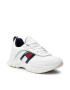 Tommy Hilfiger Sportcipő Low Cut Lace-Up Sneaker T3A4-31180-1023 S Fehér - Pepit.hu