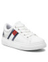 Tommy Hilfiger Sportcipő Low Cut Lace-Up Sneaker T3A4-32156-1383 M Fehér - Pepit.hu