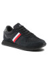 Tommy Hilfiger Sportcipő Runner Evo Mix FM0FM04699 Fekete - Pepit.hu