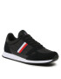 Tommy Hilfiger Sportcipő Runner Lo Vintage Mix FM0FM03431 Fekete - Pepit.hu