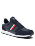 Tommy Hilfiger Sportcipő Runner Lo Vintage Mix FM0FM03431 Sötétkék - Pepit.hu